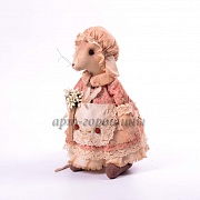 Текстильная кукла ручной работы Ароматная мышка